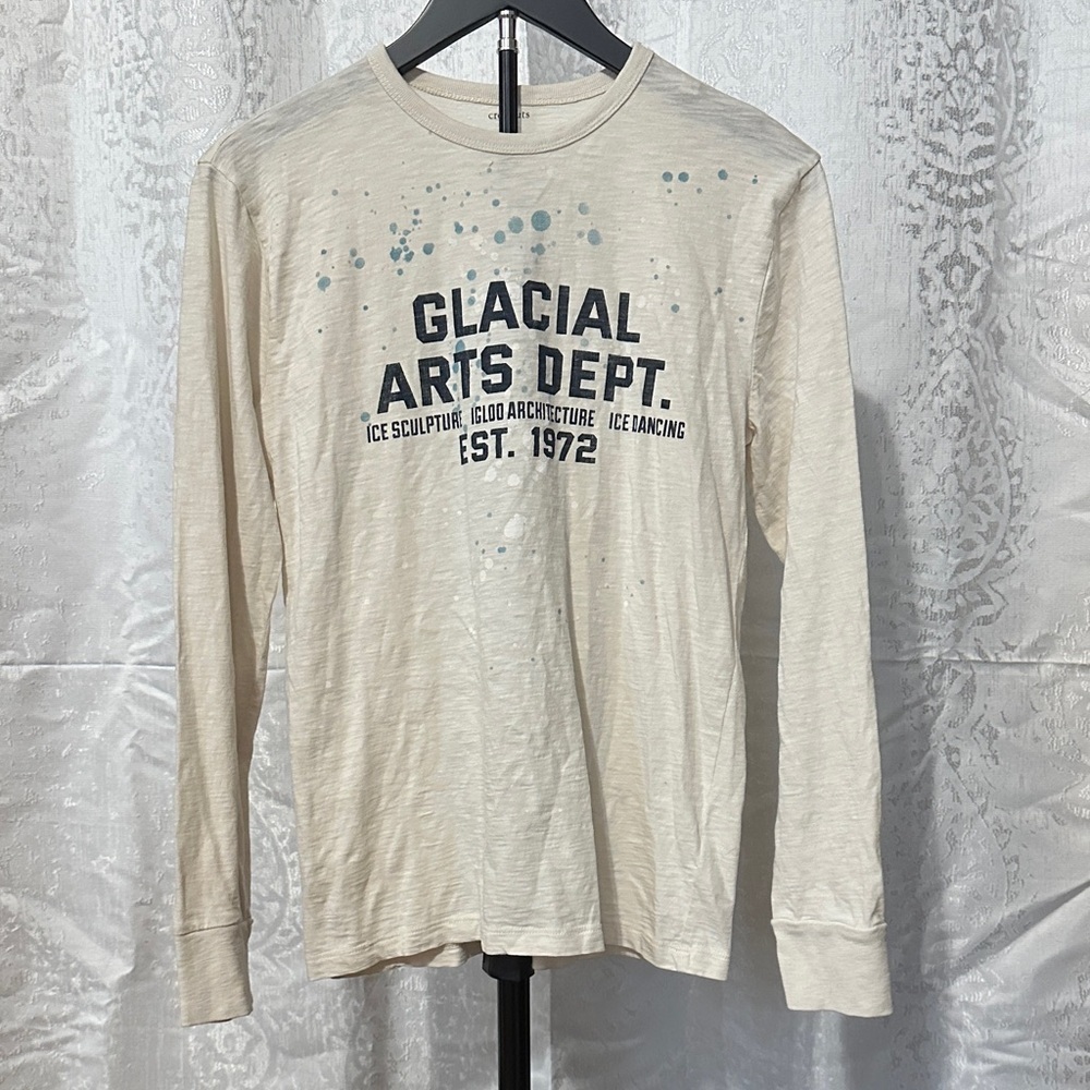 Crewcuts Boy’s Off-White Graphic Tee, XL (12/14)